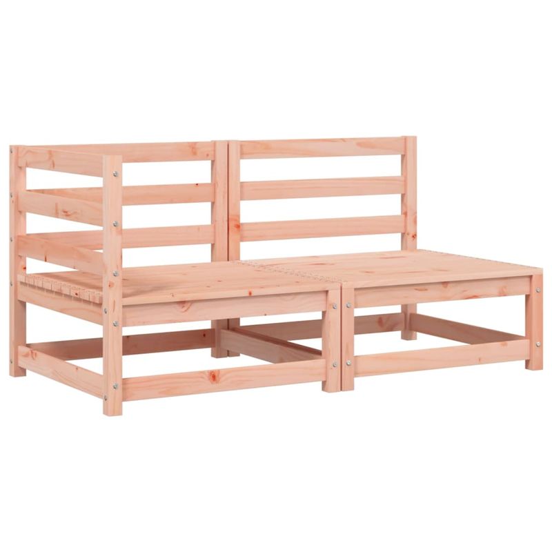 Casa si Gradina - Gradina si terasa - Mobilier exterior - Canapele si fotolii gradina - Canapea de gradina cu perne si 2 locuri, lemn masiv douglas - Infinity.ro
