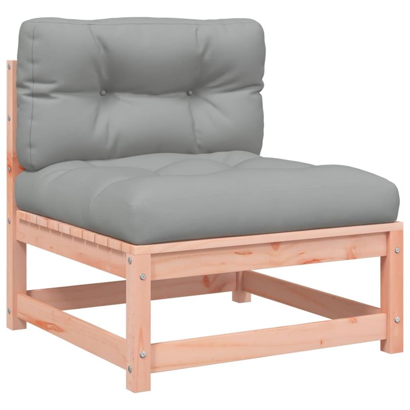Casa si Gradina - Gradina si terasa - Mobilier exterior - Canapele si fotolii gradina - Canapea de gradina cu perne si 2 locuri, lemn masiv douglas - Infinity.ro