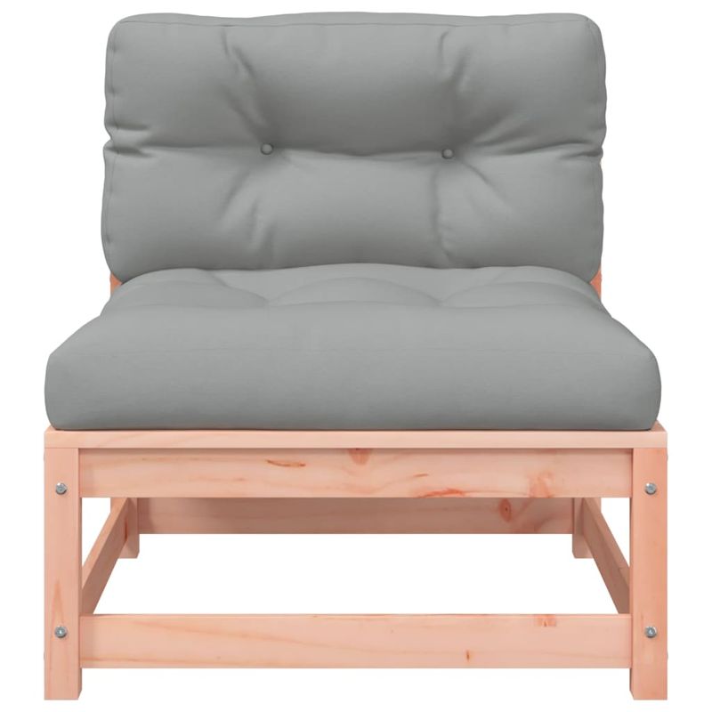 Casa si Gradina - Gradina si terasa - Mobilier exterior - Canapele si fotolii gradina - Canapea de gradina cu perne si 2 locuri, lemn masiv douglas - Infinity.ro