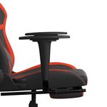 PC, gaming si accesorii - Gaming - Accesorii gaming - Scaune gaming - Scaun de gaming masaj/suport picioare , negru/rosu, piele eco - Infinity.ro