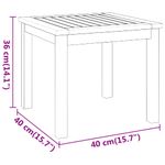 Casa si Gradina - Gradina si terasa - Mobilier exterior - Seturi mobila gradina - Set mobilier de gradina Adirondack, 3 piese, lemn masiv acacia, maro, model scaun, număr de articole 3 - Infinity.ro