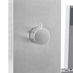 Casa si Gradina/Gradina si terasa/Piscine si accesorii/Accesorii piscine - Dus de exterior cu cadita, WPC si otel inoxidabil - Infinity.ro