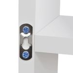 Casa si Gradina - Mobilier - Biblioteci si rafturi - Rafturi - Raft de prezentare suspendat pe perete, 8 compartimente, alb - Infinity.ro