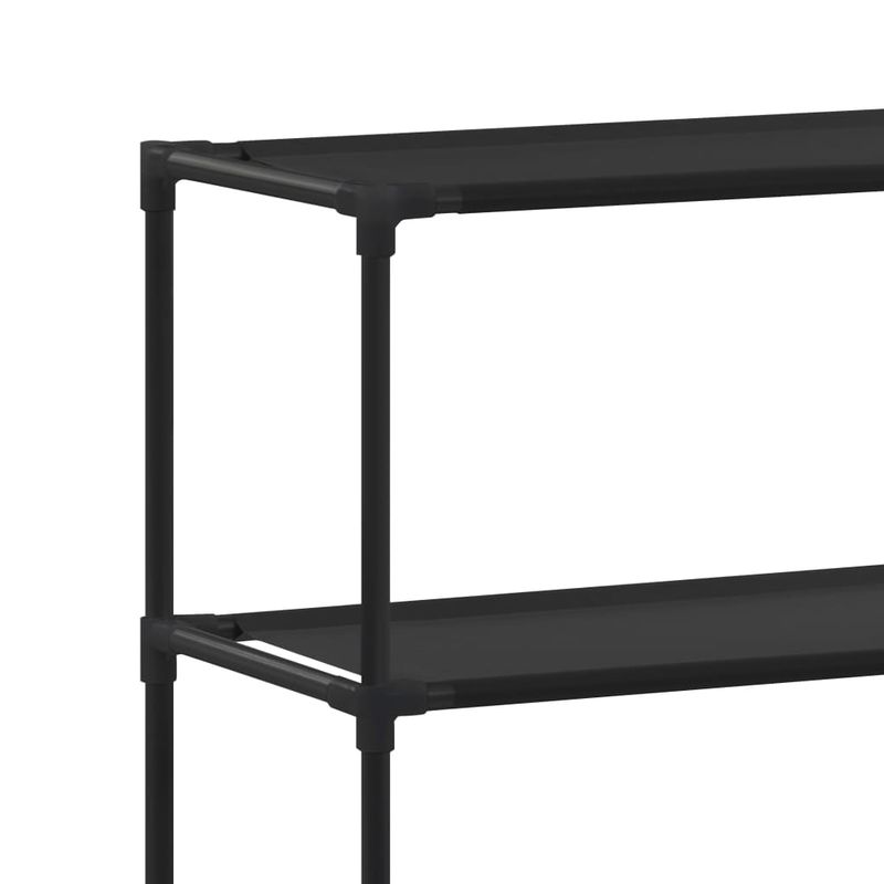 Casa si Gradina - Mobilier - Mobilier baie - Etajere baie - Etajera peste masina de spalat cu 3 polite negru 69x28x169 cm - Infinity.ro
