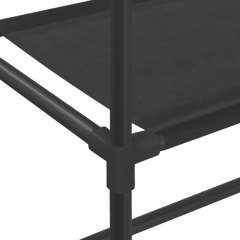 Casa si Gradina - Mobilier - Mobilier baie - Etajere baie - Etajera peste masina de spalat cu 3 polite negru 69x28x169 cm - Infinity.ro