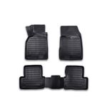 Auto si Moto - Intretinere auto - Covorase auto - Covorase cauciuc tavita compatibile Renault Meganegrand tourer combi/break 2002-2009, negru - Infinity.ro