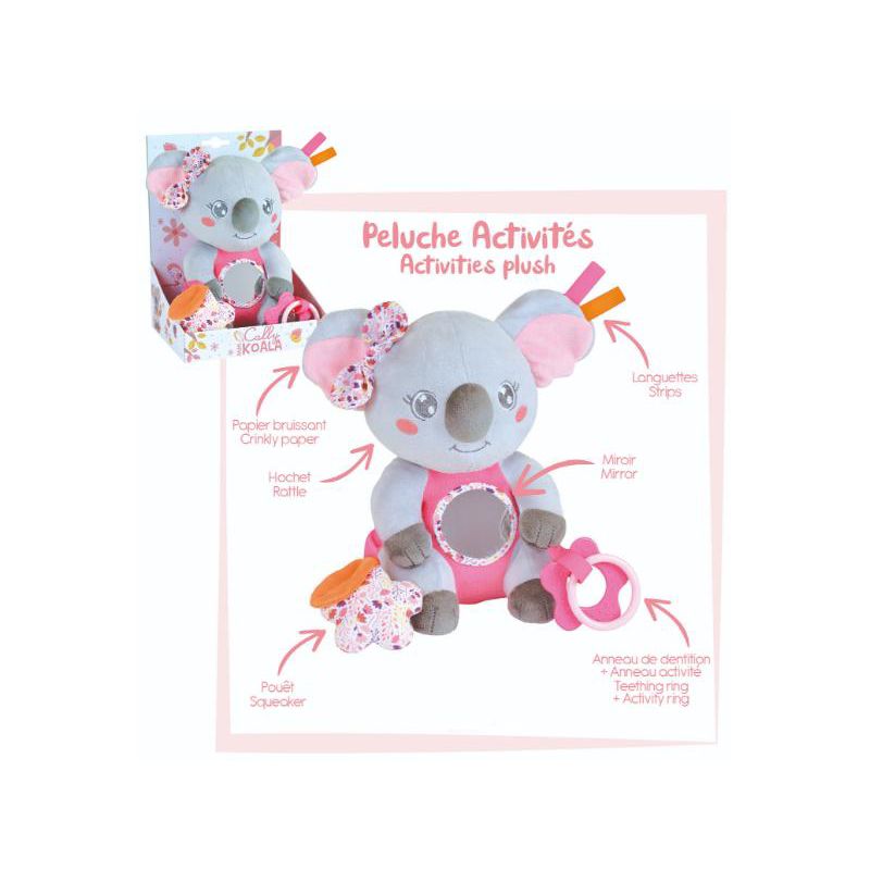 Jucarii, Copii si Bebe - Jucarii si jocuri - Jucarii de plus - Jucarie Plus Jemini Cu Activitati 24cm Cally Mimi Koala - Infinity.ro