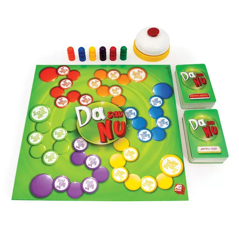 Jucarii, Copii si Bebe - Jucarii si jocuri - Jocuri si puzzle - Jocuri de societate - Joc de societate Da sau Nu - editia noua - Infinity.ro