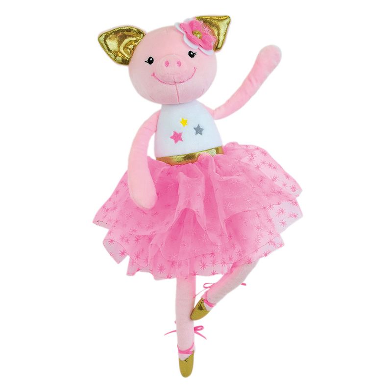 Jucarii, Copii si Bebe - Jucarii si jocuri - Jucarii de plus - Jucarie Plus Muzicala Jemini 40cm Balerina Purcelus La Opera - Infinity.ro