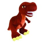 Jucarii, Copii si Bebe - Jucarii si jocuri - Jucarii de plus - Jucarie Plus Muzicala Jemini Cu Lumini 25cm Dinozaur - T-Rex - Infinity.ro