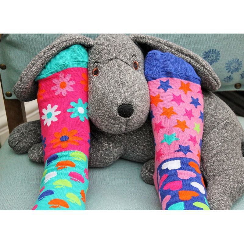 Fashion, accesorii si bijuterii - Copii - Lenjerie si pijamale copii - Sosete si dresuri copii - Set 6 sosete copii Hop Skip & Funk - Infinity.ro