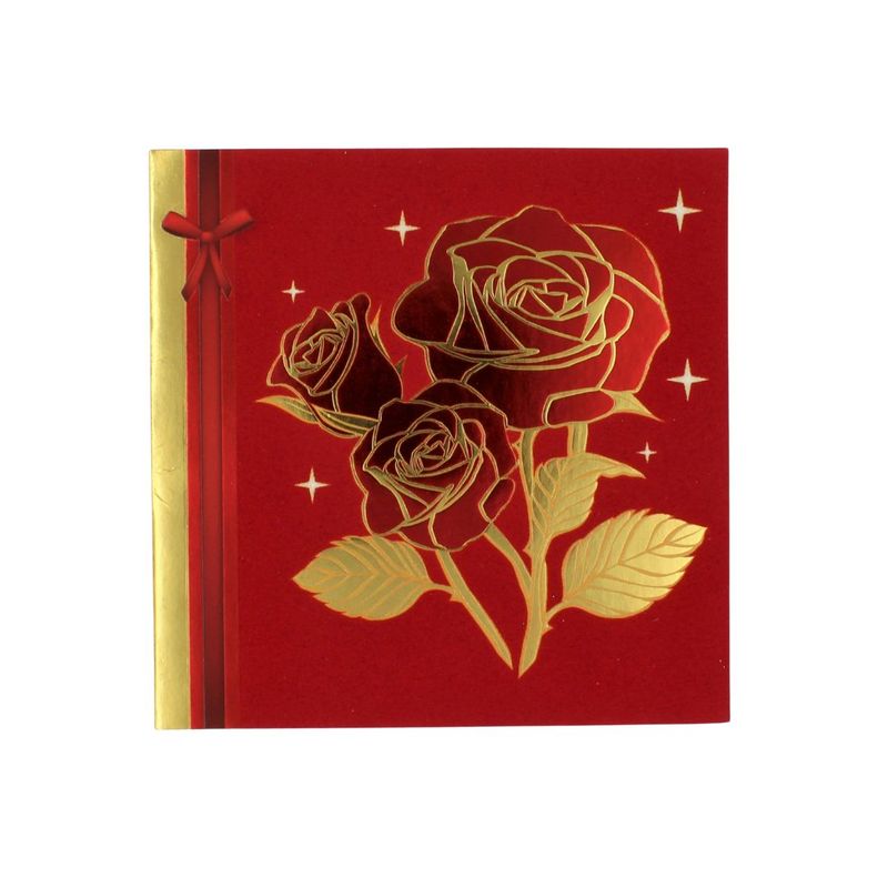 Market - Cadouri - Felicitari - Felicitare Gold Beautiful Roses - Infinity.ro