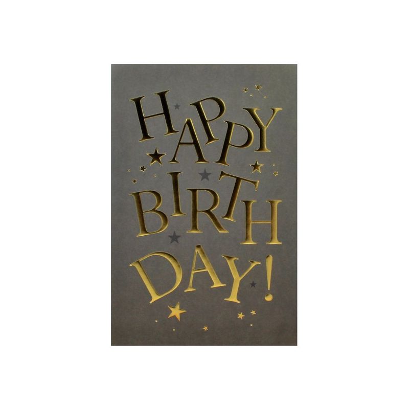 Market - Cadouri - Felicitari - Felicitare Gold Magnificent Birthday - Infinity.ro