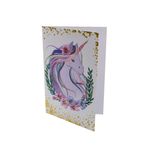 Market - Cadouri - Felicitari - Felicitare Gold Charming Unicorn - Infinity.ro