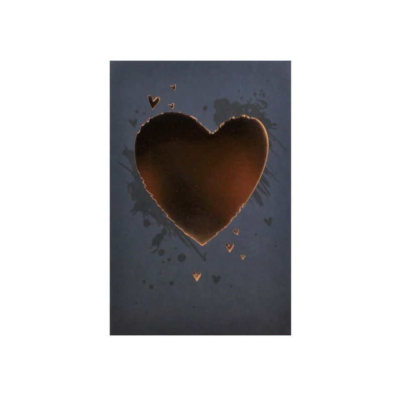 Market - Cadouri - Felicitari - Felicitare Gold Gleaming Heart - Infinity.ro