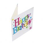 Market - Cadouri - Felicitari - Felicitare Gold Holo Birthday - Infinity.ro