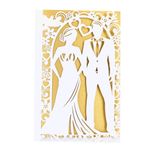 Market - Cadouri - Felicitari - Felicitare Premium Laser Wedding - Infinity.ro