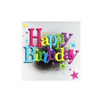 Market - Cadouri - Felicitari - Felicitare Gold Holo Birthday - Infinity.ro