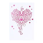 Market - Cadouri - Felicitari - Felicitare Premium Laser Hearts - Infinity.ro