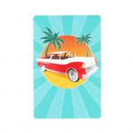 Market - Cadouri - Felicitari - Felicitare Gold Retro Car - Infinity.ro