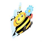 Market - Cadouri - Felicitari - Felicitare Gold Flower Bee - Infinity.ro