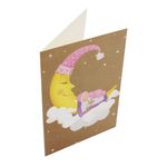 Market - Cadouri - Felicitari - Felicitare Gold Sleepy Pink Moon - Infinity.ro