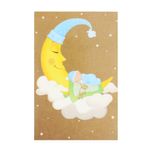 Market - Cadouri - Felicitari - Felicitare Gold Sleepy Blue Moon - Infinity.ro