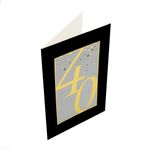 Market - Cadouri - Felicitari - Felicitare aniversara cifra 40 - Infinity.ro