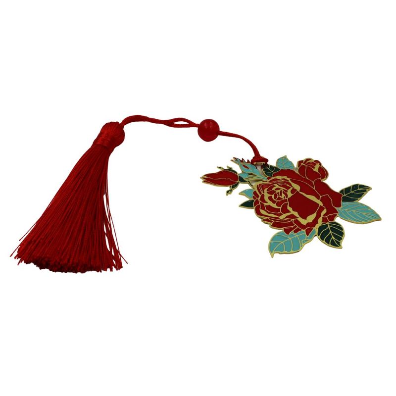 Carti si Birotica/Carti/Accesorii pentru cititori - Decoratiune semn carte trandafir Zen - Infinity.ro