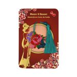 Carti si Birotica - Carti - Accesorii pentru cititori - Decoratiune semn carte trandafir cu fluturi Zen - Infinity.ro