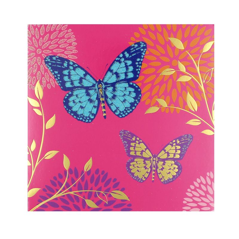 Market - Cadouri - Felicitari - Felicitare Premium Vivid Butterflies - Infinity.ro