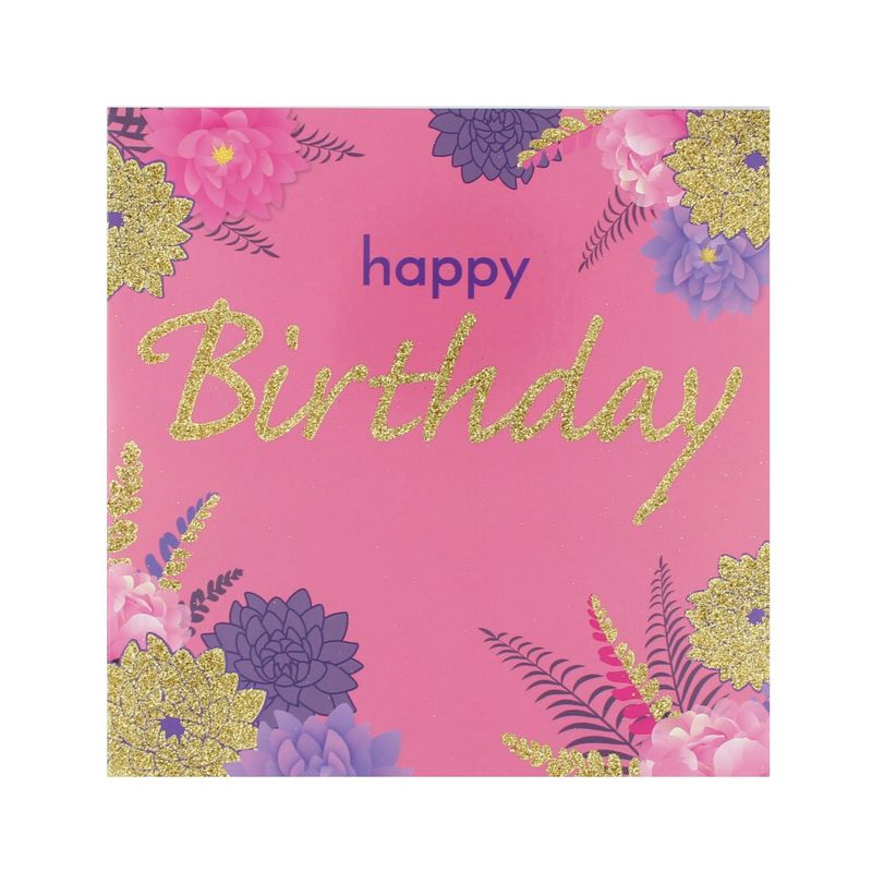 Market - Cadouri - Felicitari - Felicitare Premium Florid Birthday - Infinity.ro