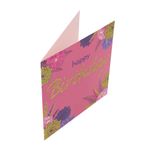 Market - Cadouri - Felicitari - Felicitare Premium Florid Birthday - Infinity.ro