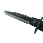 Casa si Gradina - Bucatarie si vesela - Vesela si tacamuri - Cutite si seturi de cutite - Set Cutit de vanatoare,40 cm si Maceta Rambo 56,5 cm, IdeallStore®, Teaca inclusa - Infinity.ro