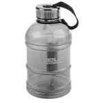 Sport si Outdoor - Echipament Sportiv - Accesorii echipament sportiv - Bidoane si shakere - Sticla Apa Sport din Plastic Negru cu Maner, Capac Metalic, 1L ABYZ - Infinity.ro