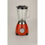 Electronice si Electrocasnice - Electrocasnice bucatarie - Mixere, tocatoare & roboti de bucatarie - Blendere si mini tocatoare - Blender RETRO Zilan ZLN7075 Rosu, capacitate 1.5 L, putere 500W, lame din otel - Infinity.ro
