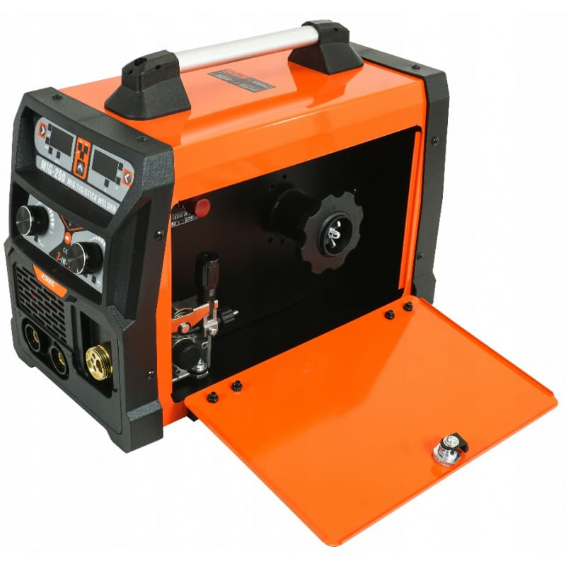 Casa si Gradina - Constructii - Scule electrice si accesorii - Aparate de sudura - Aparat de sudura 3 in 1 argon cu sarma MIG/MAG+ TIG + MMA 200A V75014 Verke - Infinity.ro