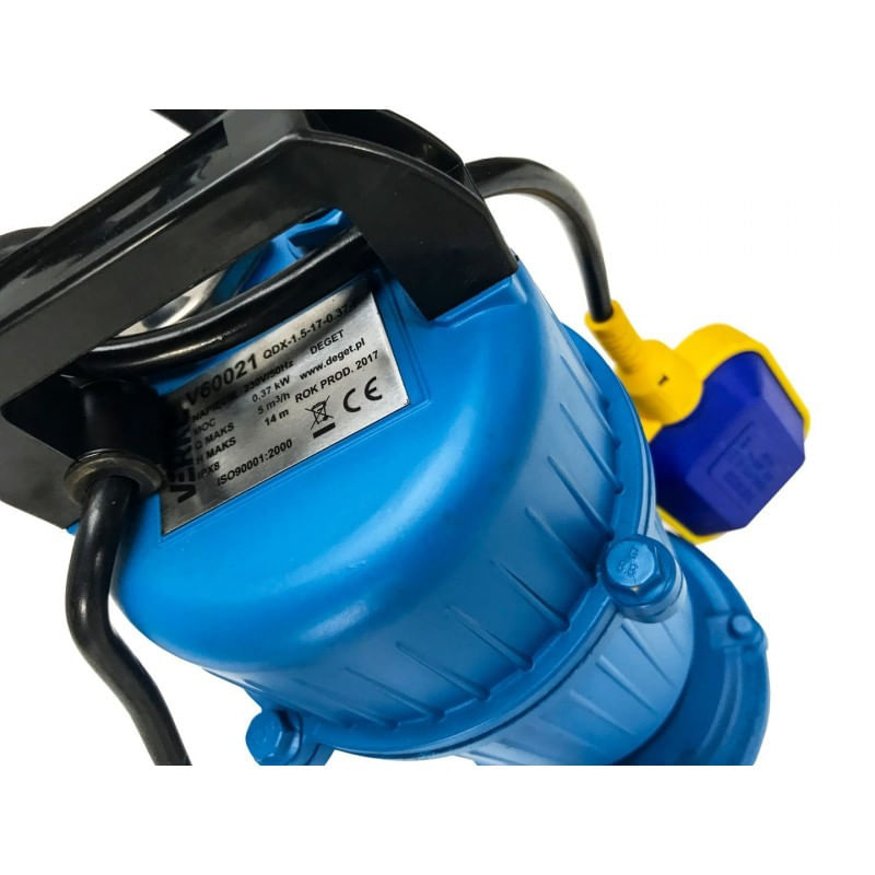 Casa si Gradina - Gradinarit si plante - Instalatii si accesorii pentru irigatii - Pompe apa - Pompa pentru apa murdara si drenaj 370W 5mc/h VERKE V60021 - Infinity.ro