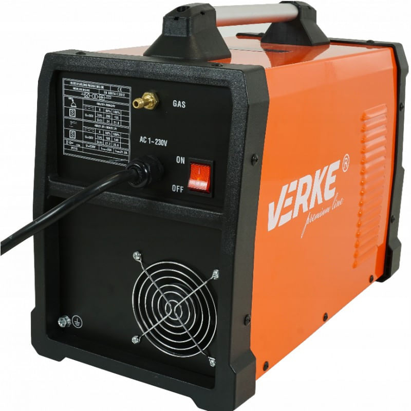 Casa si Gradina - Constructii - Scule electrice si accesorii - Aparate de sudura - Aparat de sudura 3 in 1 argon cu sarma MIG/MAG+ TIG + MMA 200A V75014 Verke - Infinity.ro