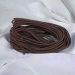 Casa si Gradina - Decoratiuni - DIY - Articole mercerie - Snur piele intoarsa ecologica Crisalida, lungime 1 m, Maro - Infinity.ro