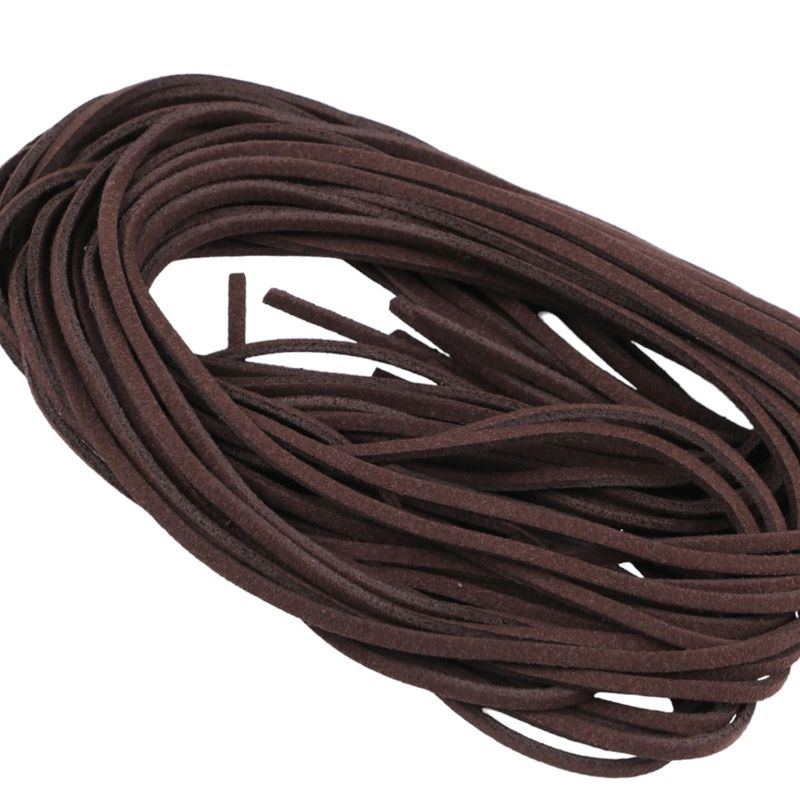 Casa si Gradina - Decoratiuni - DIY - Articole mercerie - Snur piele intoarsa ecologica Crisalida, lungime 1 m, Maro - Infinity.ro