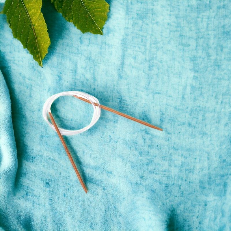 Casa si Gradina - Decoratiuni - DIY - Articole mercerie - Andrele circulare din bambus pentru tricotat Crisalida, marime 4 mm - Infinity.ro