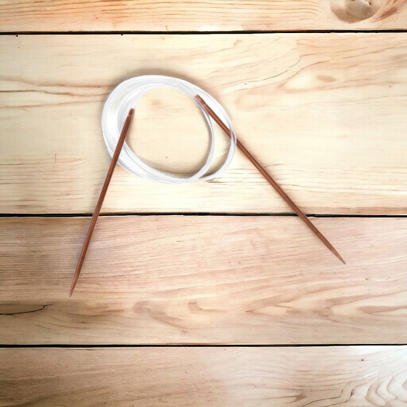 Casa si Gradina - Decoratiuni - DIY - Articole mercerie - Andrele circulare din bambus pentru tricotat Crisalida, marime 4 mm - Infinity.ro