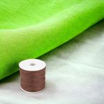 Casa si Gradina - Decoratiuni - DIY - Articole mercerie - Snur din bumbac cerat Crisalida, diametru 1 mm, lungime 20 m, Maro - Infinity.ro