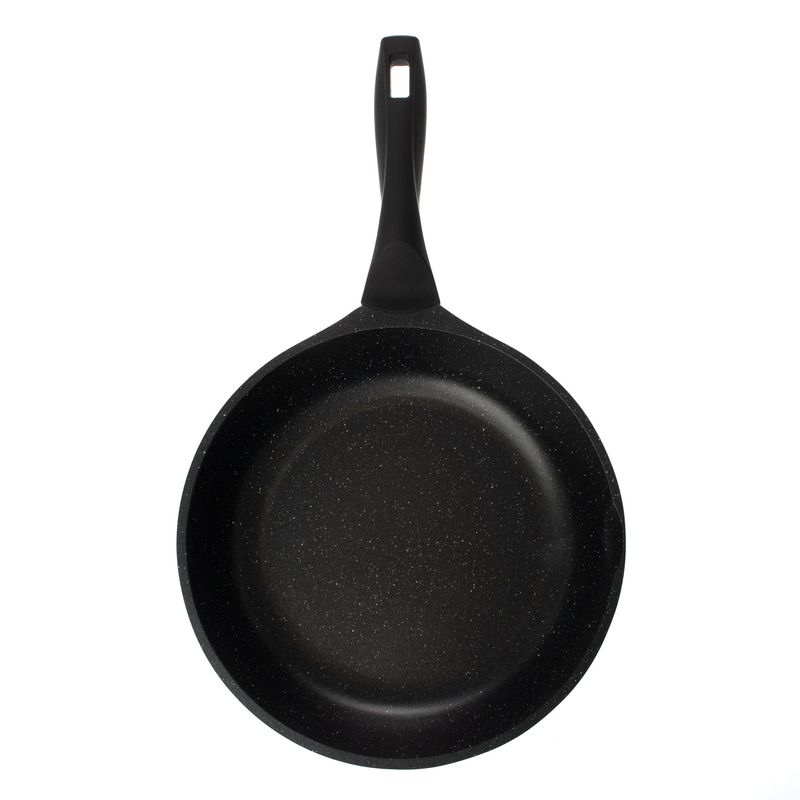 Casa si Gradina - Bucatarie si vesela - Vase pentru gatit - Tigai si seturi - Tigaie universala cu maner negru, Aluminiu turnat, 28 cm - Infinity.ro