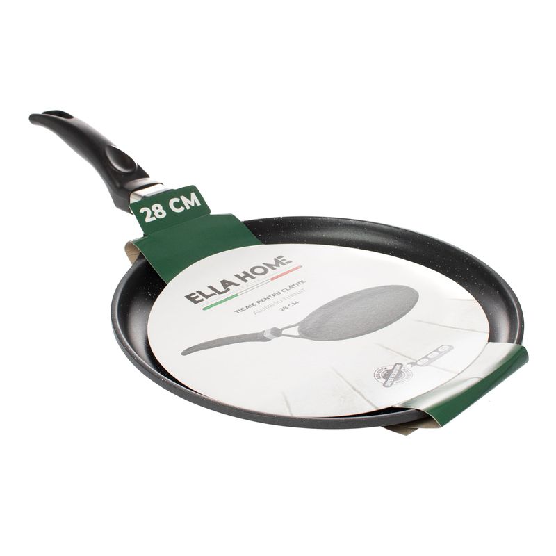 Casa si Gradina - Bucatarie si vesela - Vase pentru gatit - Tigai si seturi - Tigaie pentru clatite, Aluminiu turnat, 28 cm - Infinity.ro