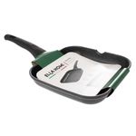 Casa si Gradina - Bucatarie si vesela - Vase pentru gatit - Tigai si seturi - Tigaie Grill, Aluminiu turnat, 24 cm - Infinity.ro