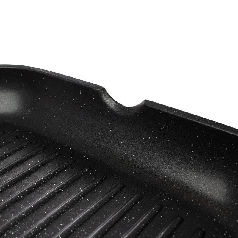 Casa si Gradina - Bucatarie si vesela - Vase pentru gatit - Tigai si seturi - Tigaie Grill, Aluminiu turnat, 28 cm - Infinity.ro