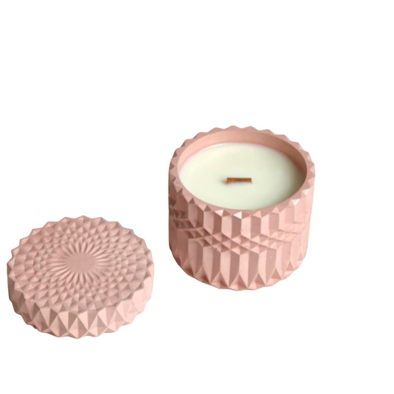 Casa si Gradina - Decoratiuni - Aromaterapie si lumanari - Lumanari si candele - Lumanare Parfumata-Garden Escape Rose, Lacramioara, Iasomie & Trandafir, Fitil Lemn, Hand Made 250gr - Infinity.ro