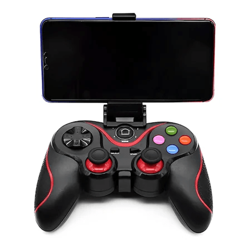 PC, gaming si accesorii - Gaming - Accesorii gaming - Controlere, Volane si Casti gaming - Gamepad Bluetooth Pentru Telefon, Tableta, PC, Smart TV, P3, P4, Cu Acumulator - Infinity.ro